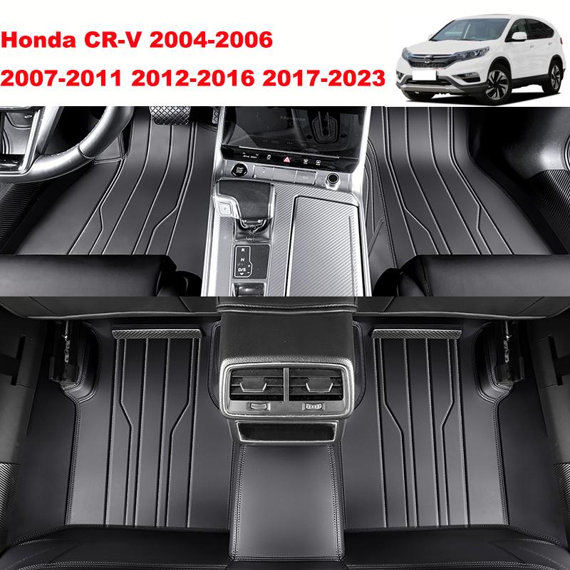 Customized Full Coverage Car Floor Mat for Honda CR-V 2007-2011 2012-2016 2017-2023 CR-Z 2010-2017 Interior Accessories Carpet