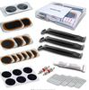 Bicycle Tire Repair Kit with Cold Patch, Glue, and Lever Tools