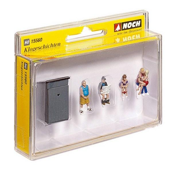 

Noh Levica 1/87 Корейская игрушка «Люди, которые пользуются туалетом» NOCH155606FG