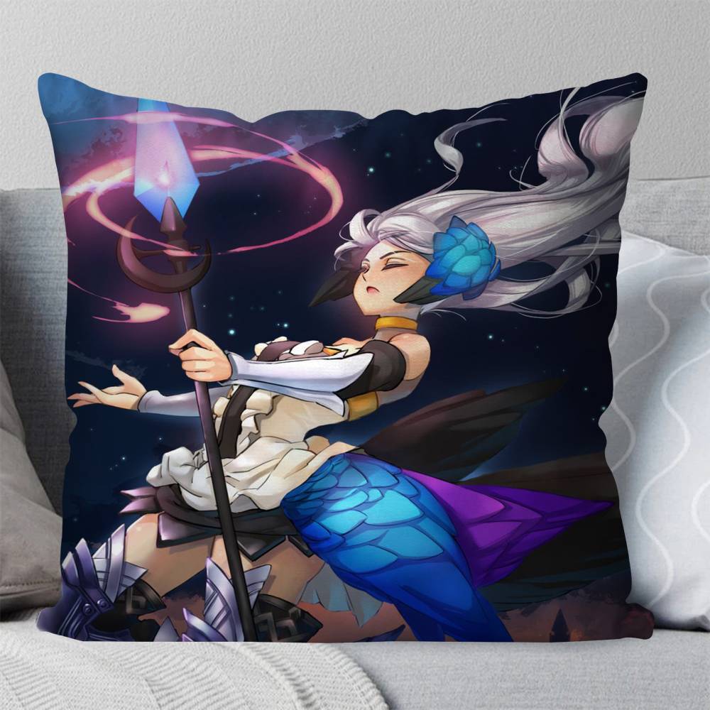 Odin SSphere Anime Game Pillow Case Fashion Square Pillowcase Bedroom Sofa Room Ins Decoration Leisure