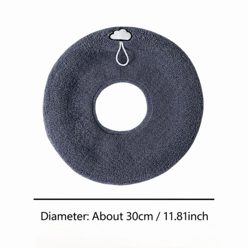 2 Pack Stretchable Toilet Seat Cushion Thick Toilet Seat Pad  For Elongated Round Toilets