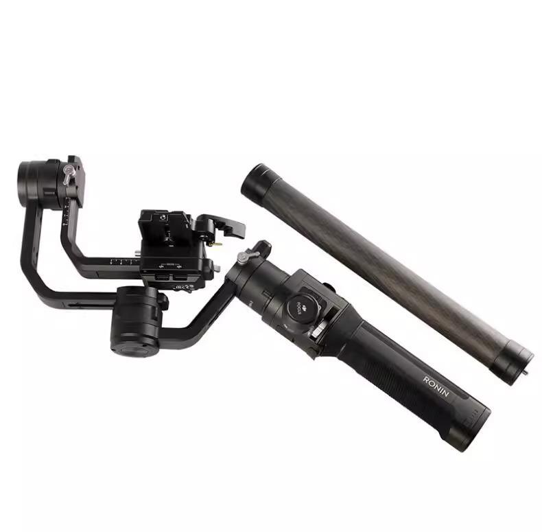 Asta di Estensione Gimbal Universale in Fibra di Carbonio per Ronin S, Zhiyun, Feiyu - Leggera, Portatile Selfie Stick
