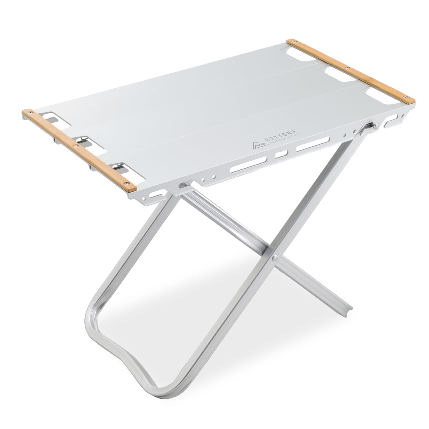 

Daytona Мотоциклетный Кемпинг Идеально подходит для одиночного или группового использования Плоский алюминиевый стол Свободный размер Стол, Соединяемый, Использование, 520, Серебристый, 29774,