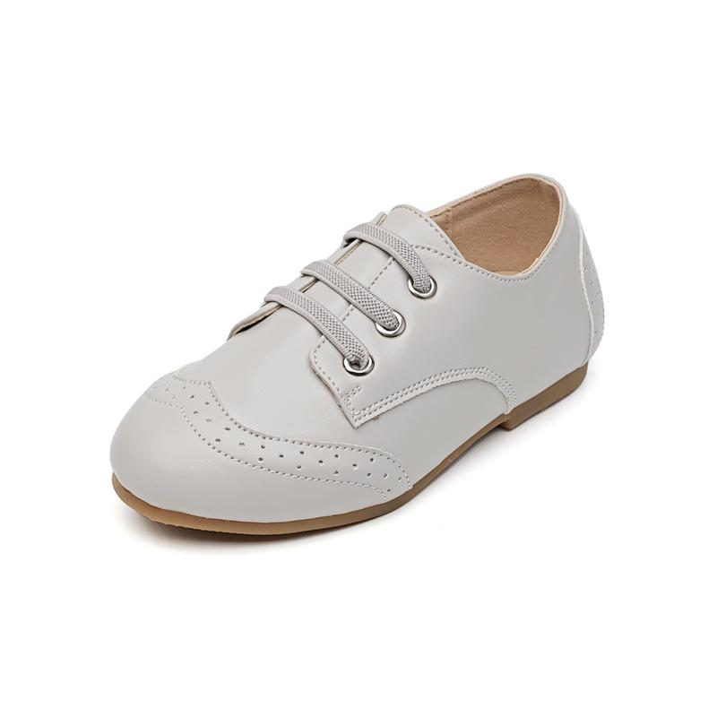 

AS New Kids Shoes Children Brouge Shoes Baby Girls Fashion Shoes Toddler Soft Flats Infant Slip On Moccasin Boys Loafers 37