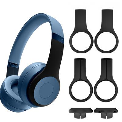 Silicone Case Anti-Scratch Telescopic Beam Cover Waterproof Outer Earphone Panel Cover for Beats Solo 4 Wireless Headset