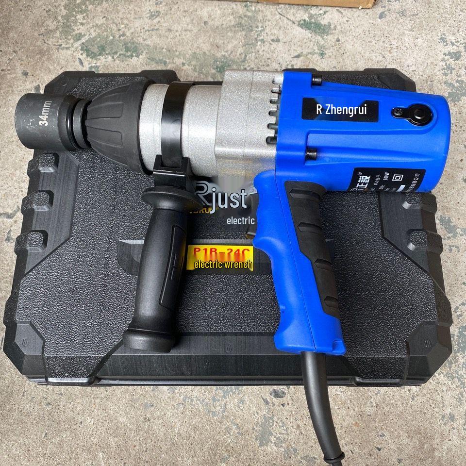 

Zheng Rui 24C Electric Impact Wrench 600W for Household & Industrial Use, Ideal for Scaffolding and Carpentry, 19mm 3/4 .