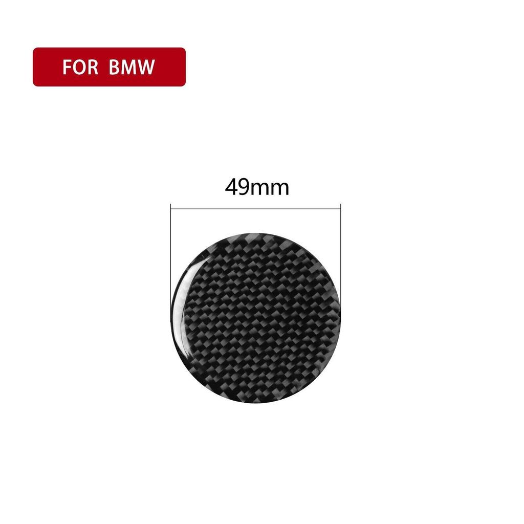Real Carbon Fiber Console Multimedia Knob Cover For BMW 3 Series G20 G28 -20