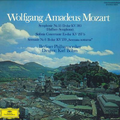 LP Record KARL BOEHM BERLINER PHILHARMONIKER  Mozart Symphoinie Nr35 Ddur Kv385 6010 DEUTSCHE GRAMMO Germany Classical Used