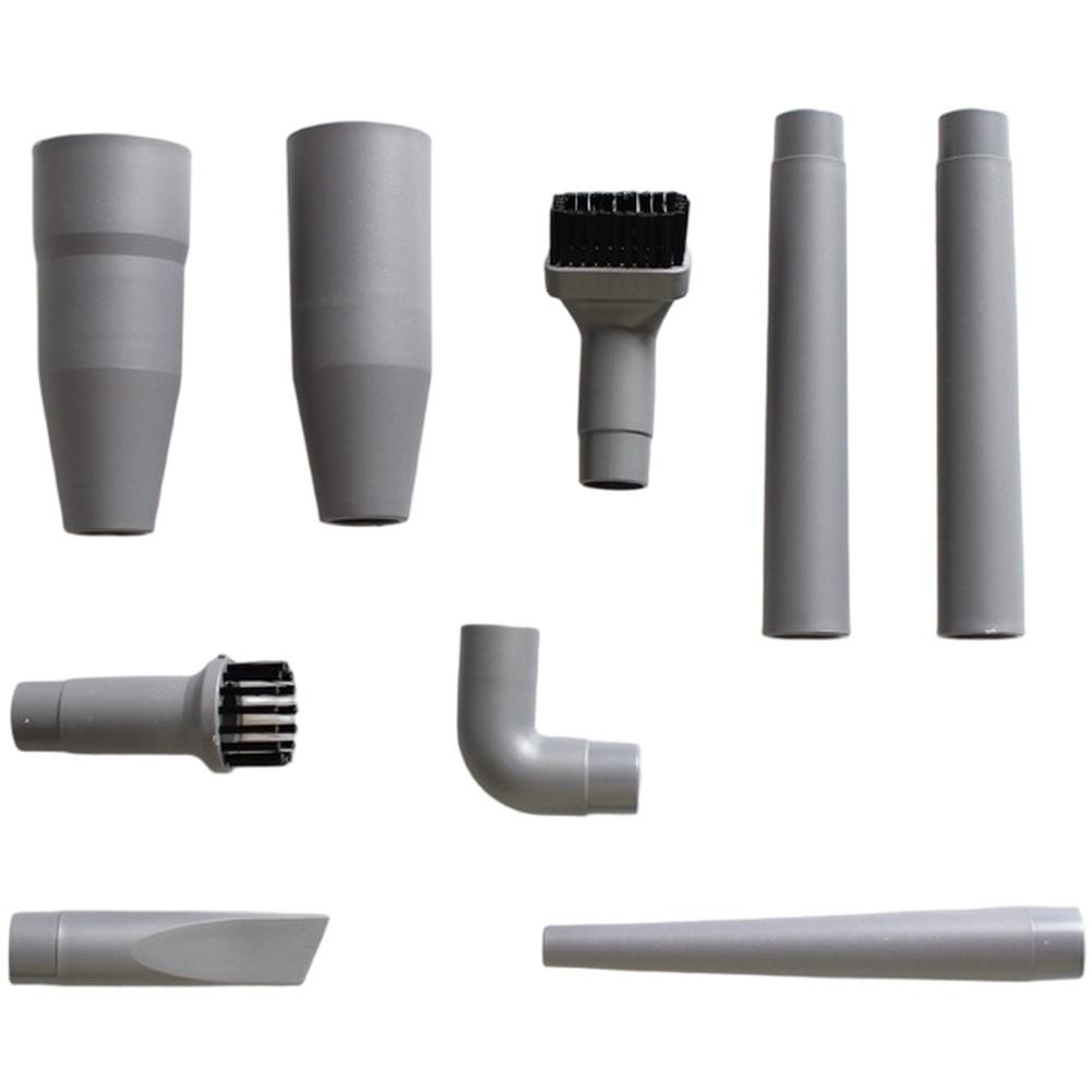 9pcs Vacuum Cleaner Attachments Set With Brush Nozzle And Crevice Tools For 32mm And 35mm Hose, Multi-Surface Cleaning Kit