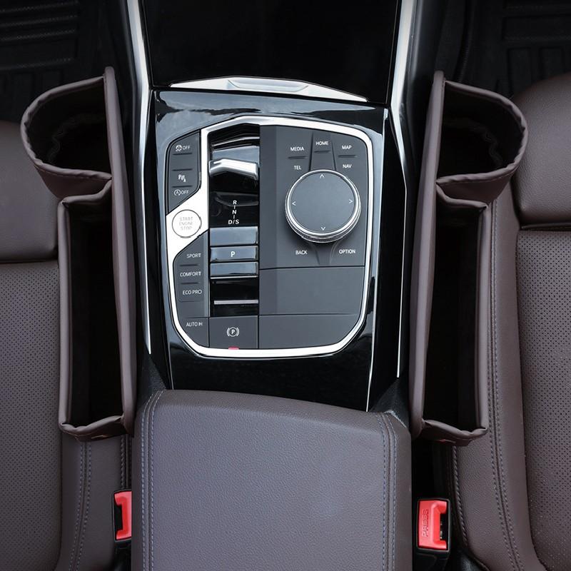 For Cadillac CT6 2025~2025 Car Seat Gap Storage Box With Cup Holder Sundries Pocket Provide lasting Durable Interior Accessories