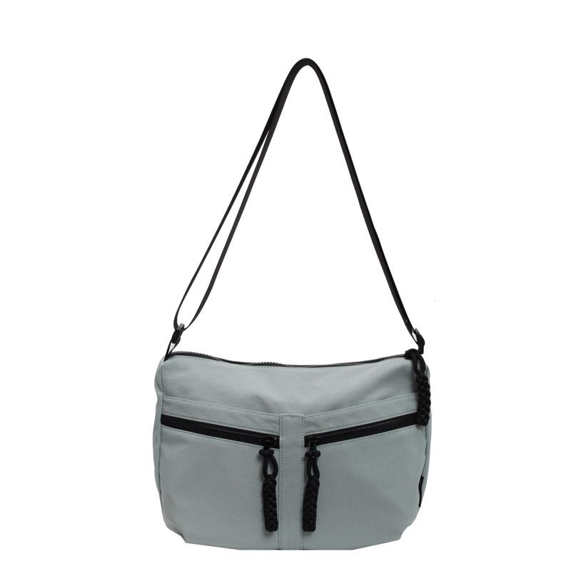 

Stylish large-capacity shoulder bag women s urban simple tote bag underarm bag синій