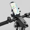 Motorrad Handyhalterung, Fahrrad Handyhalter - Schnellmontage Lenkerklemme für Roller