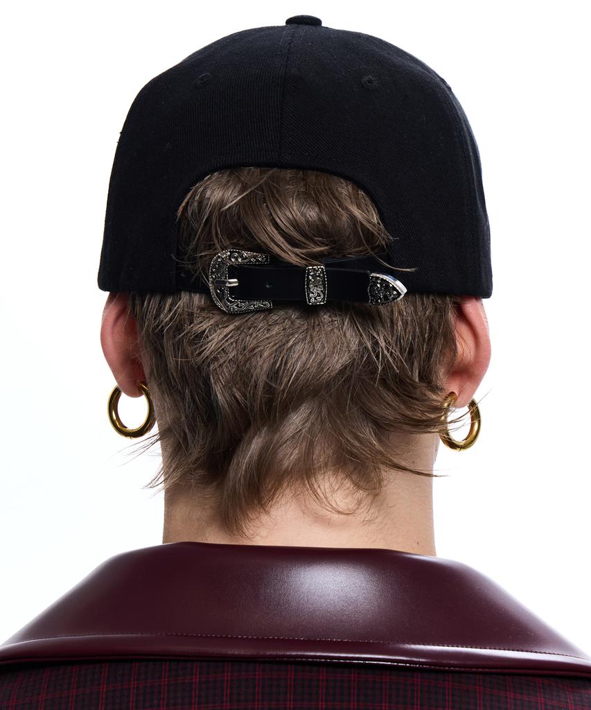 Aleseueseussi Logo Western Ball Cap - Black