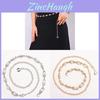 Elegant Pearl Waist Chain For Women Men Metallic Body Jewelry Summer Fashion Accessory