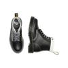Dr. Martens 1460 Kožené lesklé šněrovací kotníkové boty Unisex boty Černé 27336009
