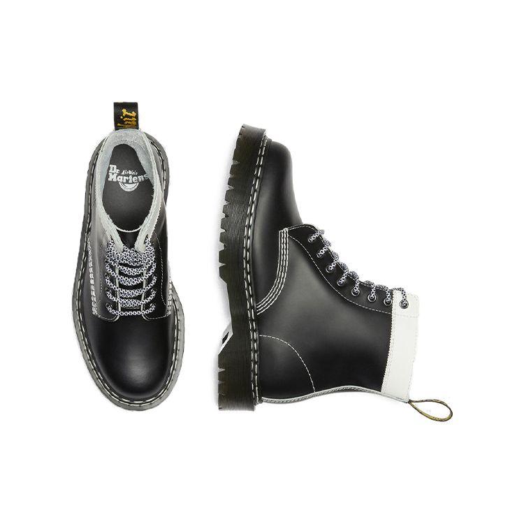 Dr. Martens 1460 Kožené lesklé šněrovací kotníkové boty Unisex boty Černé 27336009