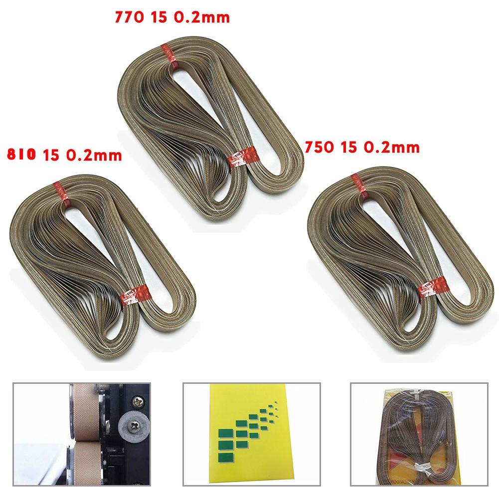 50pcs PTFE Belt for FR-900 FR770 Continuous Band Sealer 750*15 770*15 810*15