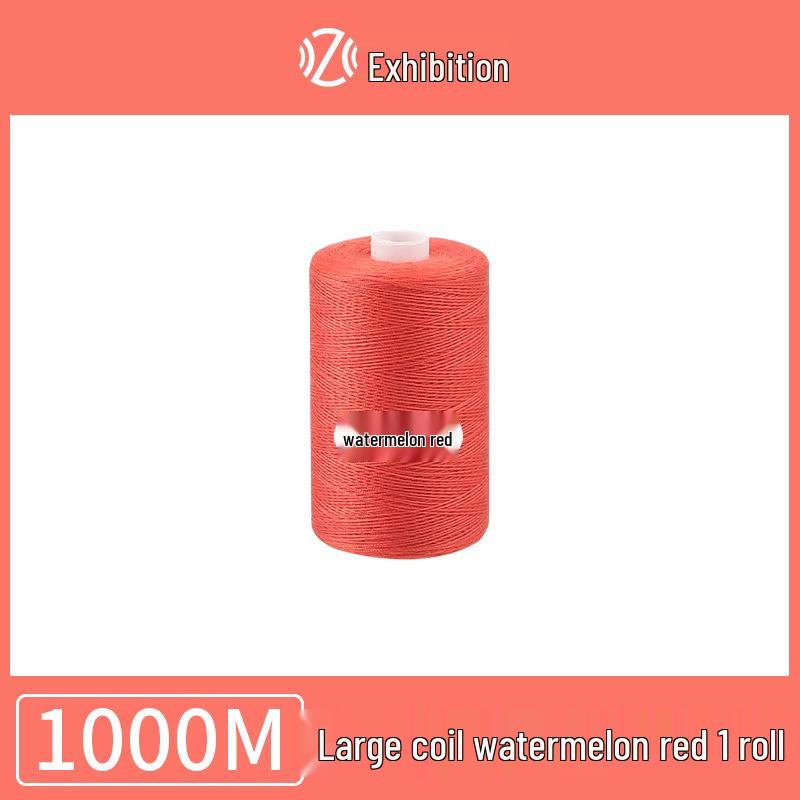 Polyester Sewing Thread - 1000 Yards for Garments & Crafts, Assorted Colors, Small Spool