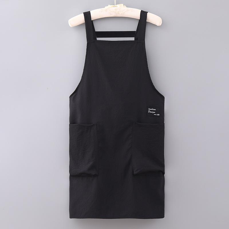 Household Apron Men Women Japanese Apron Barber Coffee Workwear Oil-proof Waterproof Restaurant Waiter Kitchen Cooking Apron