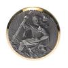 HP Car Accessories Saint Christopher Medal (Ø) 43 Mm Or, Silver