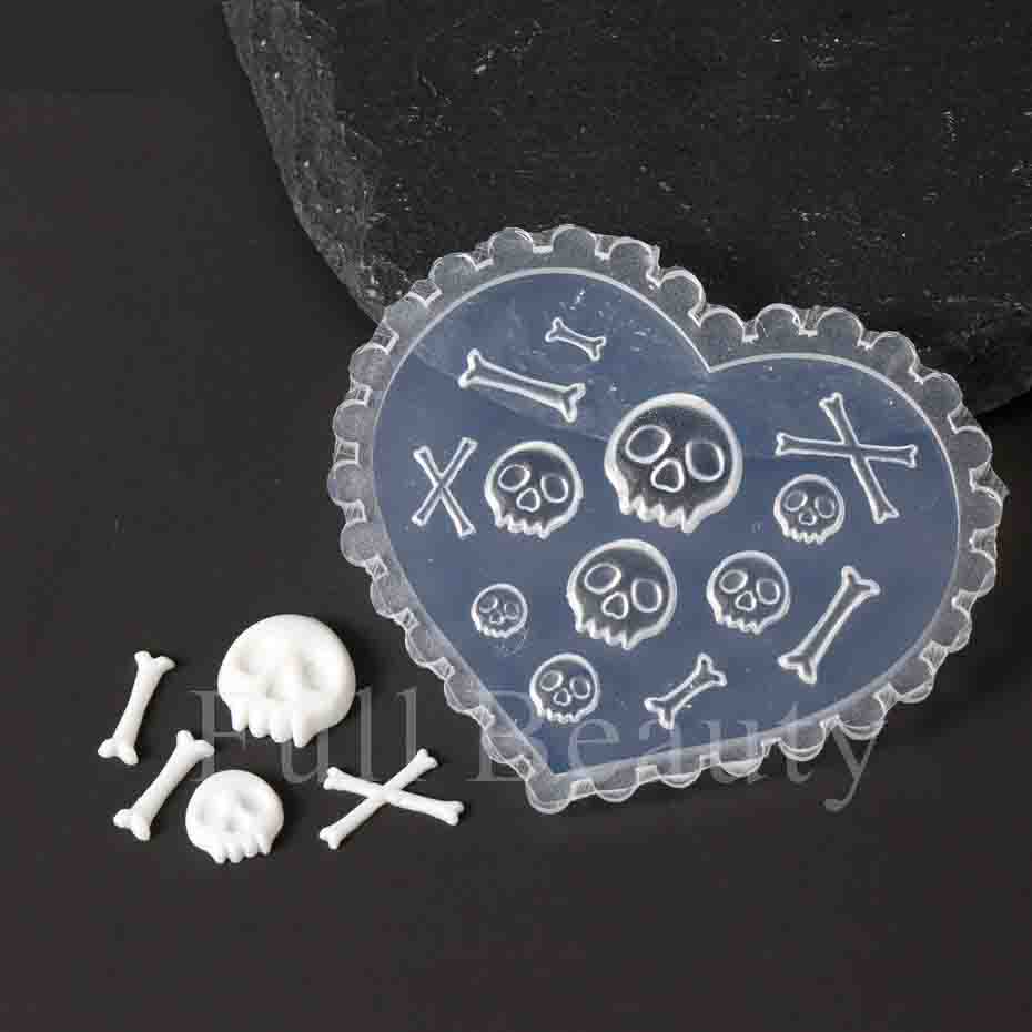 Silicone Nail Art Stamper Scraper Set Metallic Handle Nail Art Stamp Manicure Image Plate Tool