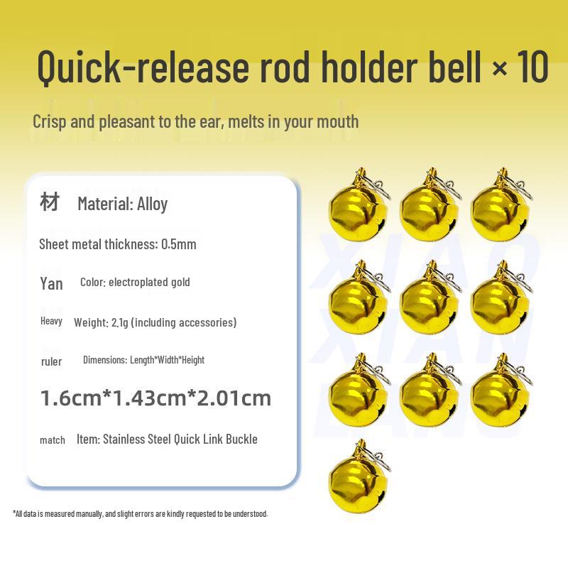 Automatische Angelglocke: Sicherer Bissanzeiger für Meeresruten & das Angeln vom Floß