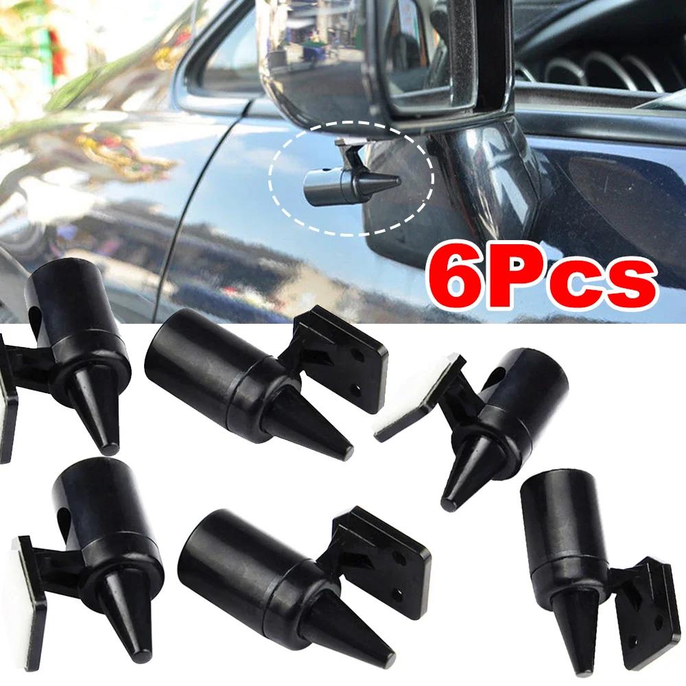 2-6Pcs Mini Car Safety Deer Whistle Weather-Resistant Animal Alert Deer Warning Whistles Device Portable Deer Repelling Whistles
