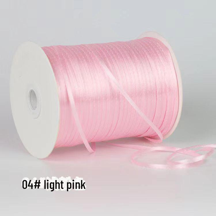 0.3cm Satin Ribbon for Bookmarks, Hair & Balloon Accessories, and Gift Packaging Bow.
