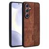 For Samsung Galaxy S25+ Case Protective PU Leather Covered TPU Phone Shell