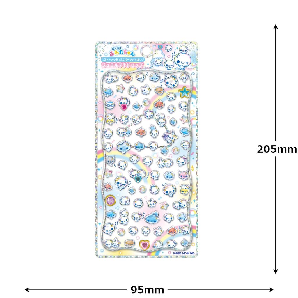 Kamio Japan Jewel Petit Drop Sticker Heisei Fancy 228924 Awawa-chan