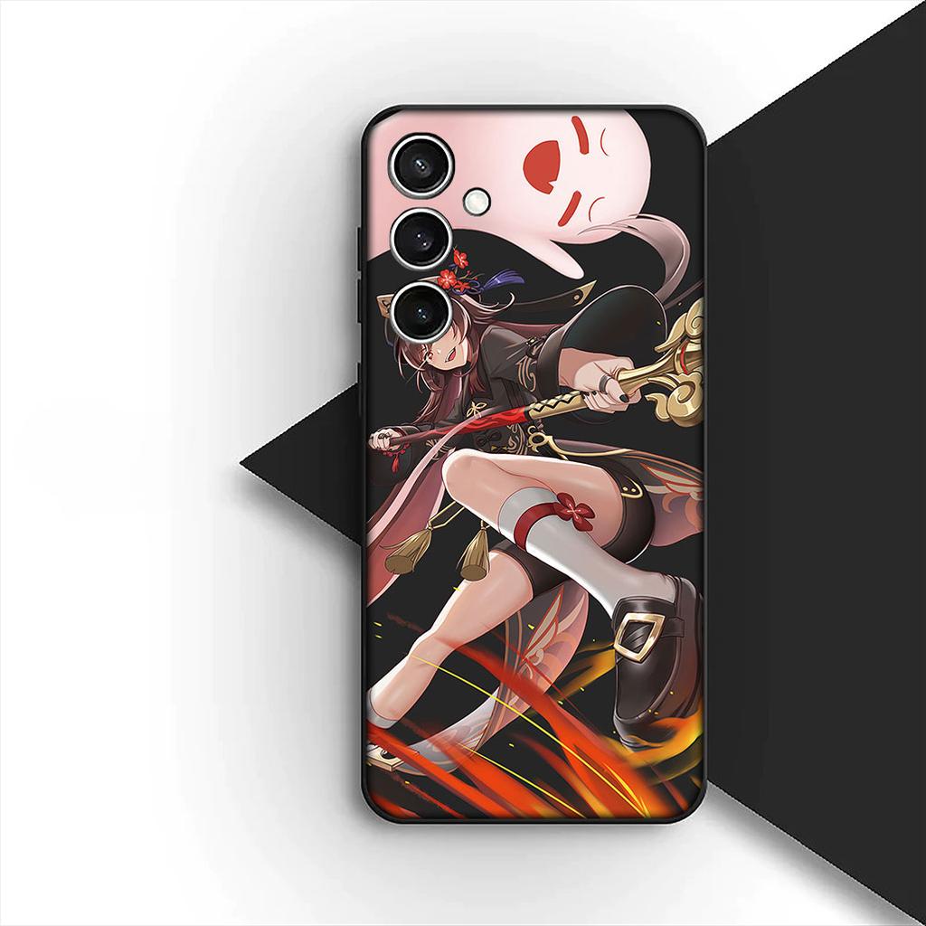 Casing for Apple iPhone 17 Pro XS Max Air 6 7 8 Plus 5 + SE 2022 SE2 16E Phone Cover Protective Case Genshin HuTao Impact
