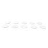 50Pcs 50x3mm Speaker Shock Pad EVA 2 Sides Self Adhesive Anti Vibration Multifunctional Non Slip Speaker Foam Pads Feet