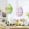 2026 Easter Decor Coloful Egg Paper Lanterns Cartoon Rabbit Chick DIY Hanging Pendants Happy Easter Day Party Decor for Home