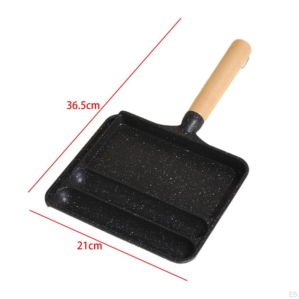 Frittierpfanne, antihaftbeschichtet, zum Backen, Mehrzweck-Eierpfannkuchen, für die Einweihungsparty im Haushalt