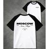 Cotton American Short Sleeve Shoulder T-Shirt Women's Bottom Shirt Loose Top