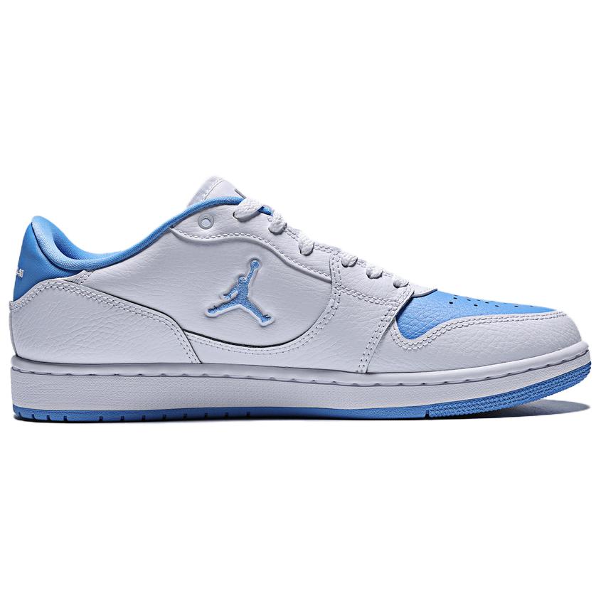 Jordan Court Connect Comfortable Versatile Low-Top Sneakers Men Sneakers White Blue IQ5698-103