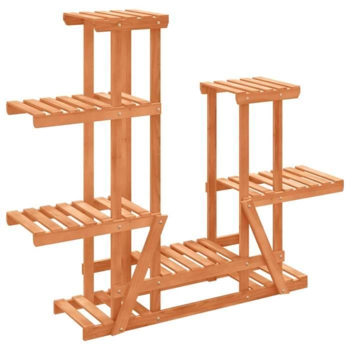 VidaXL Flower Stand 95x25x96 Cm Solid Fir Wood 362862