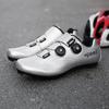 Zapatillas de Ciclismo Unisex con Sistema de Calas SPD/Click-in Dial Giratorio de Corte Bajo Transpirables Ligeras Montaña Carretera