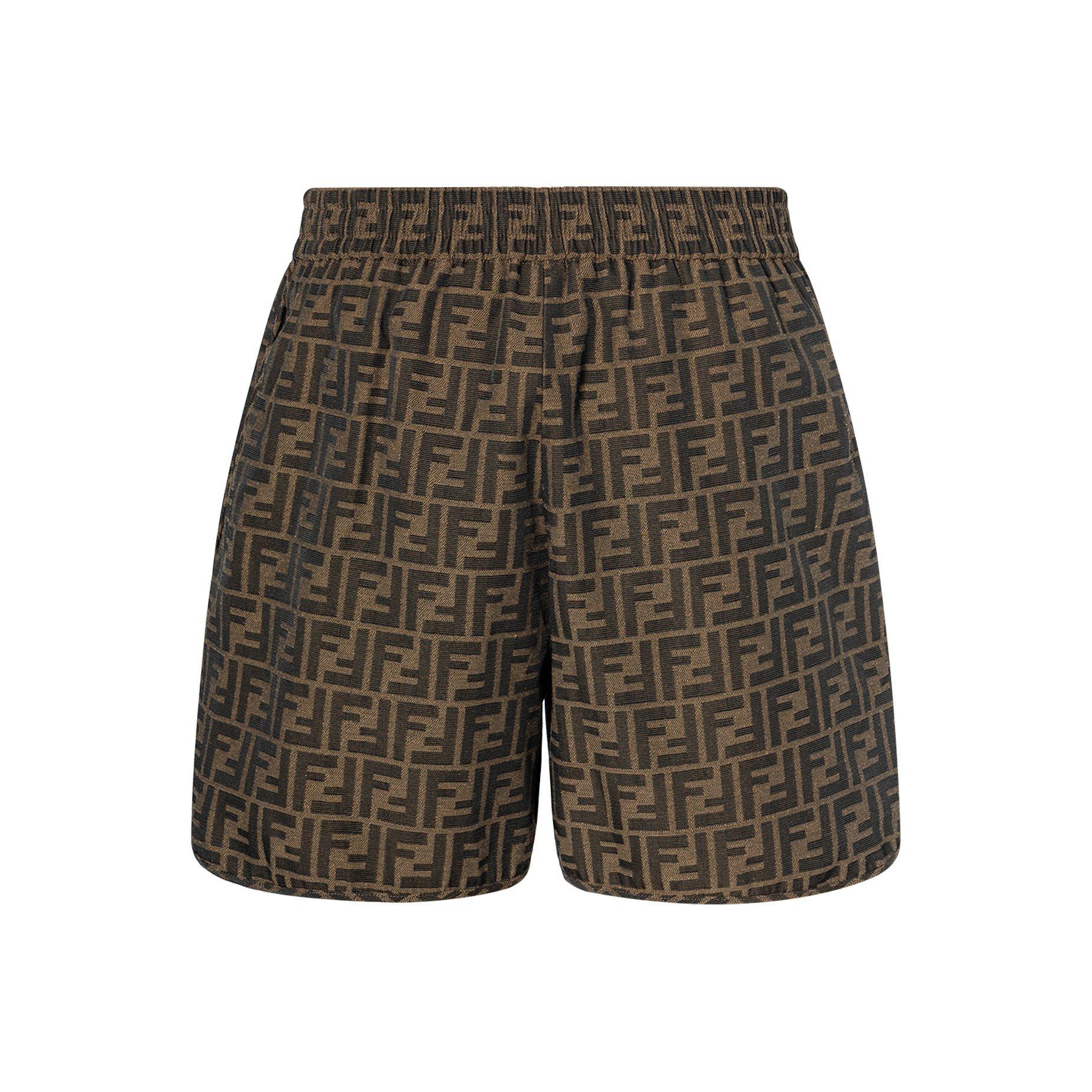 FENDI SS22 Ikdienas šorti Sieviešu Brūni