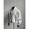 Designer Heavyweight Hooded Sweatshirt with Backpack - Loose Fit Plus Size, Trendy Student Niche Jacket