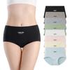 10A Antibakterielle Damenunterwäsche aus reiner Baumwolle, Damenunterwäsche mit hohem Bund am Bauch, Atmungsaktive Unterwäsche mit Graphen-Schritt