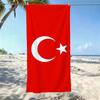 Flag T-Turkey Towel Five-Star Hotel Quality Eco-Friendly Ultra Soft Thick Towels & Beach Towels