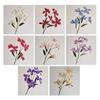 4 Pcs Artificial Renanthera Flower 29 Inch Long Stem Fake Orchid