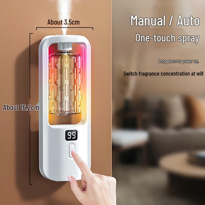 Automatic Aroma Diffuser: Long-Lasting Indoor Air Freshener for Bedroom & Toilet Deodorizing