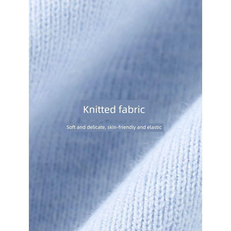 [Gentle Style V-Neck Knitted Sweater] Xianlixiu Plus Size Women's Korean Design Top for Plus-Size Women, New Spring Collection