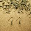 100Pcs/500Pcs Earring Hook Coil Ear Wires for DIY Jewelry Making Findings Repair