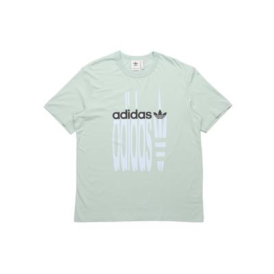 Originals Trefoil SS20 R.Y.V. Print Short Sleeve T-Shirt Men Tops Light-Green FM2220
