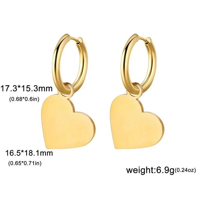 Cazador Cute Flower Drop Earrings for Women 2026 Trending Gold Color Stainless Steel New In Earrings Party Wedding Jewelry Gift