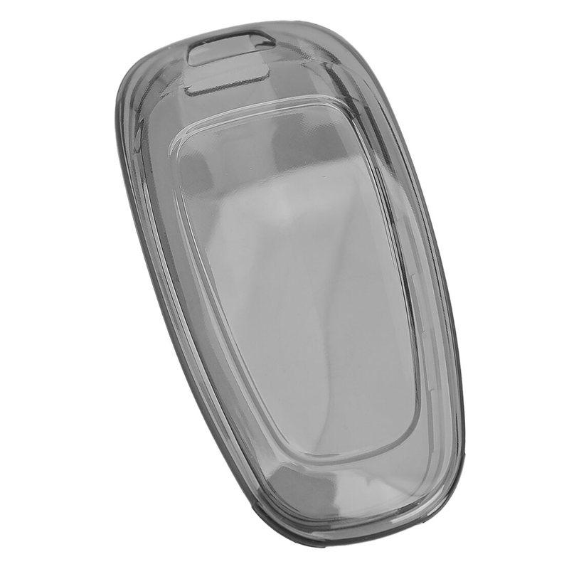Smart Key Fob Cover Case Protector TPU Fit For Hyundai Tucson Santa Fe Sonata Palisade Santa Cruz IONIQ 5 Nexo Transparent Black