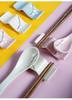Japanese Ceramic Chopstick and Spoon Rest for Home and Restaurant Use